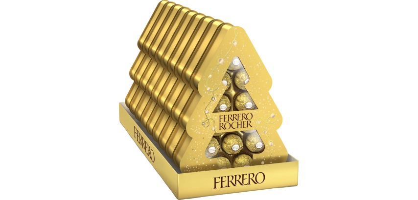 Ferrero Rocher Xmas Tree, 150 g box