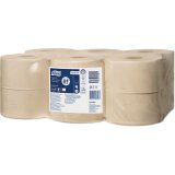 Tork Naturel Mini Jumbo papier toilette, T2 Advanced, paquet de 12 rouleaux