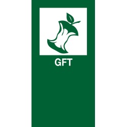 V-Part magneetsticker GFT, groen