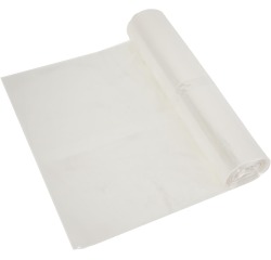 Sac à ordures ft 60 x 80 x 0.02 cm, transparent, HDPE, 20 x rouleaux de 20 pièces