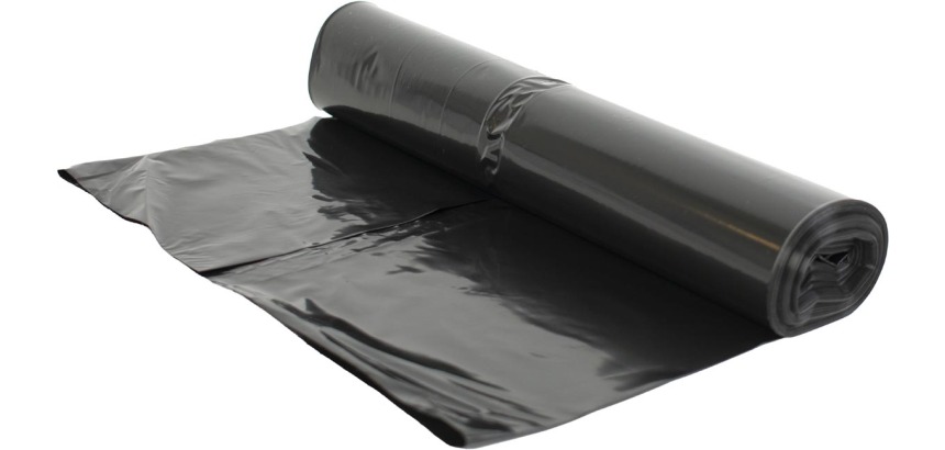 Sac à ordures ft 60 x 80 x 0.02 cm, noir,  HDPE, 20 x rouleaux de 20 pièces
