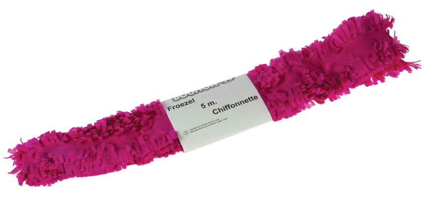 Bouhon froezelpapier fuchsia