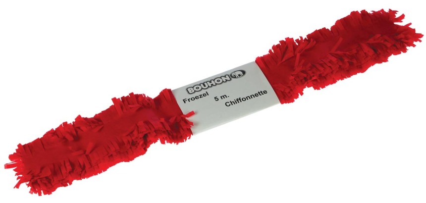 Bouhon froezelpapier rood