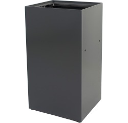 V-part modulaire afvalbak 90 l, grijs