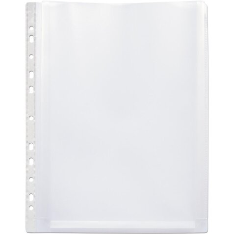 Oxford pochette à soufflet, A4, en PP, paquet de 10 pièces