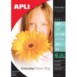 EN_APLI PAPIER PHOTO A4 180G 20F