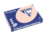 Clairefontaine Trophée Pastel, papier couleur, A4, 120 g, 250 feuilles, saumon