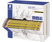 Staedtler potlood Noris HB, display van 100 stuks