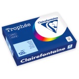 Clairefontaine Trophée Pastel, papier couleur, A4, 120 g, 250 feuilles, bleu