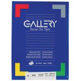 Gallery witte etiketten ft 210 x 148,5 mm (b x h), rechte hoeken, doos van 200 etiketten