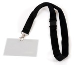 Europel porte-badge avec cordon, ft 90 x 60 mm