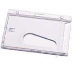 Badge holder, closed, 54 x 85 mm