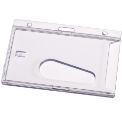 Badge holder, closed, 54 x 85 mm