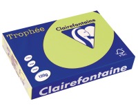 Clairefontaine Trophée Pastel, papier couleur, A4, 120 g, 250 feuilles, vert golf