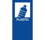 V-Part sticker magnétique PLASTIC, bleu