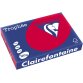 Clairefontaine Trophée Intens, papier couleur, A4, 120 g, 250 feuilles, rouge groseille