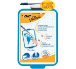 Ardoise blanche BIC Velleda 19x26cm + feutre + effaceur