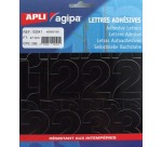 Agipa number labels letter height 47 mm (l x h), 286 numbers