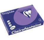 Clairefontaine Trophée Intens, Farbiges Papier, A4, 120 g, 250 Blatt, Violett