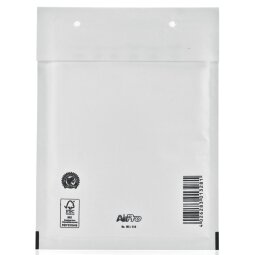 Bong AirPro enveloppes à bulles d'air, ft 150 x 215 mm, avec bande adhésive, boîte de 100 pièces, blanc
