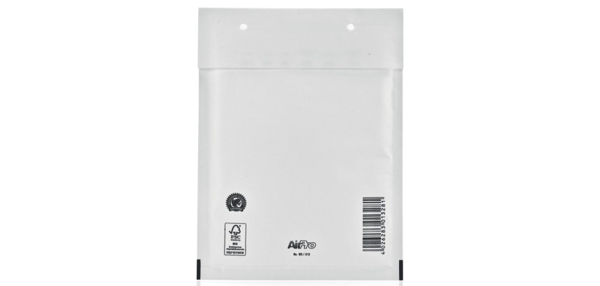 Bong AirPro enveloppes à bulles d'air, ft 150 x 215 mm, avec bande adhésive, boîte de 100 pièces, blanc