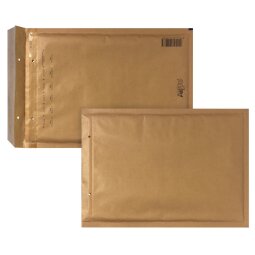 Bong AirPro enveloppes à bulles d'air, ft 180 x 265 mm, avec bande adhésive, boîte de 100 pièces, brun