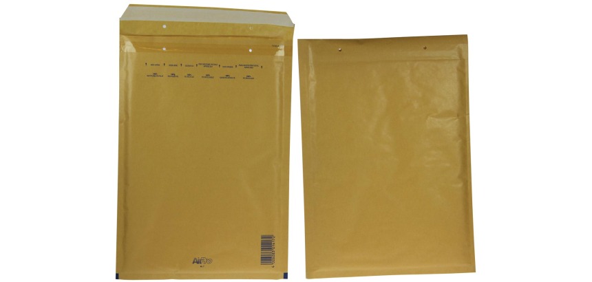 Bong AirPro enveloppes à bulles d'air, ft 230 x 340 mm, avec bande adhésive, boîte de 100 pièces, brun