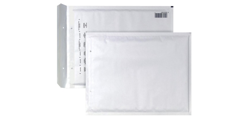 Bong AirPro bubble envelopes, size 270 x 360 mm, with adhesive strip, box of 100 pieces, white
