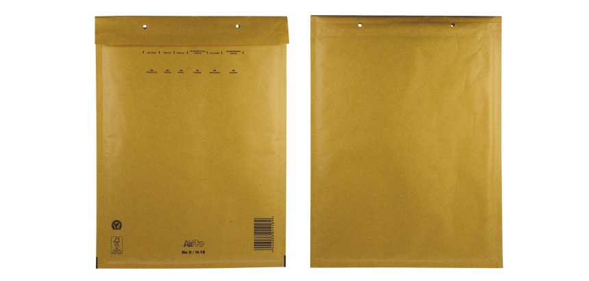 Bong AirPro enveloppes à bulles d'air, ft 270 x 360 mm, avec bande adhésive, boîte de 100 pièces, brun