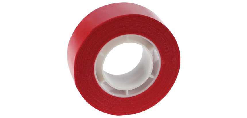 Apli ruban adhésif, rouge, Ft 19 mm x 33 m