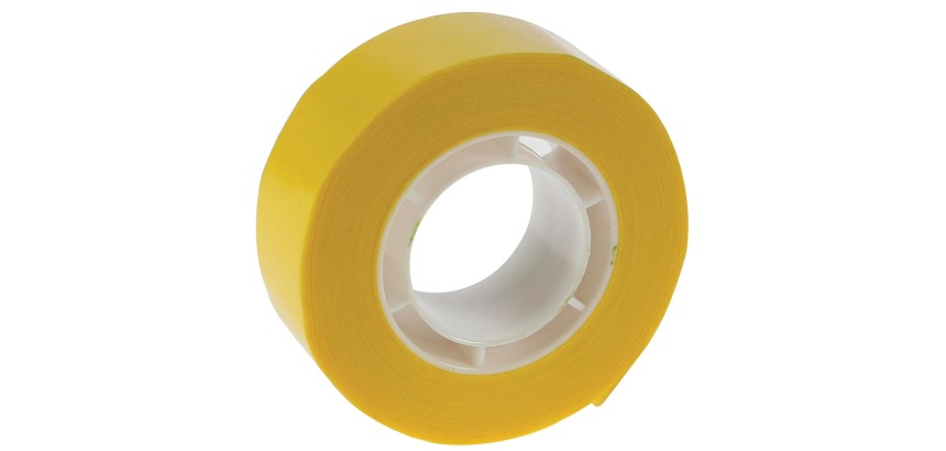 Apli plakband ft 19 mm x 33 m, geel