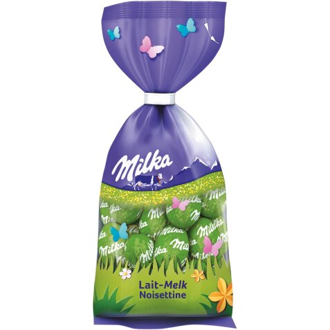 Milka oeufs de Pâques, 100 g, lait noisettine