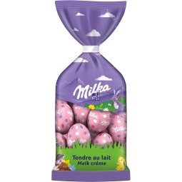 Milka oeufs de Pâques, 100 g, tendre au lait