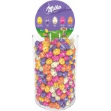 Milka paaseitjes, tube van 3 kg, assortiment van smaken