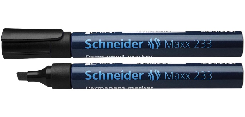 Schneider marqueur permanent Maxx 233, noir