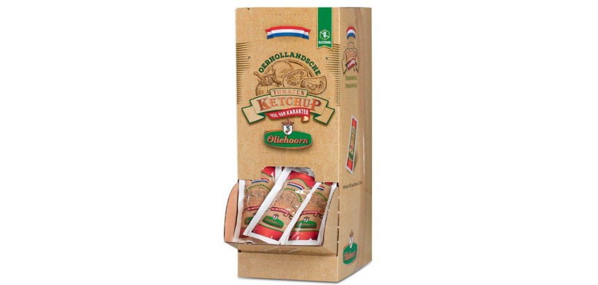 Tomato ketchup Oliehoorn sachet 150x 15ml 150 pieces