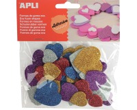EN_APLI KIDS COEUR PAILLETTES 50X