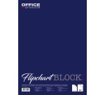 OFFICE products papier pour tableau de conférence, 58,5 x 81 cm, quadrillé, 20 feuilles