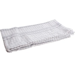 Essuie-mains, ft 50 x 70 cm, gaufrés, gris, paquet de 3 pièces