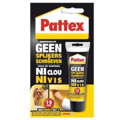 Pattex colle de montage Ni Clou Ni Vis, tube de 50 g, sous blister