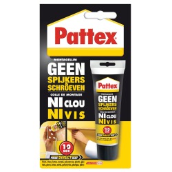 Pattex colle de montage Ni Clou Ni Vis, tube de 50 g, sous blister