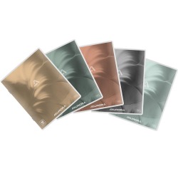 Aurora cahier de rapport Writing 90, agrafé, ligné 8 mm + marge rouge, 72 pages, ft 16,5x21cm