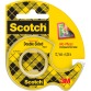 Scotch ruban adhésif double face 12,7 mm x 6,3 m, distributeur + rouleau