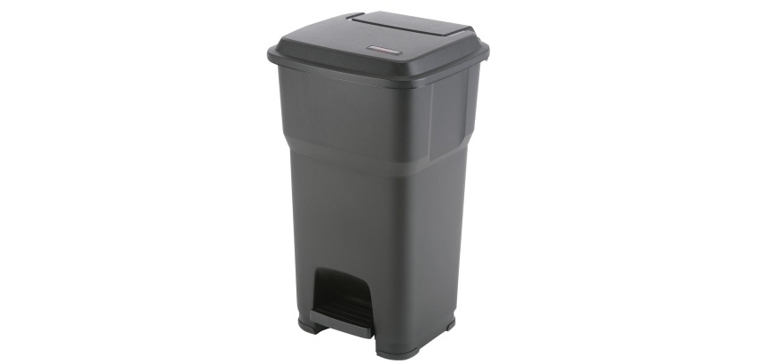 Vileda Pedal-Abfalleimer Hera 60 l, schwarz