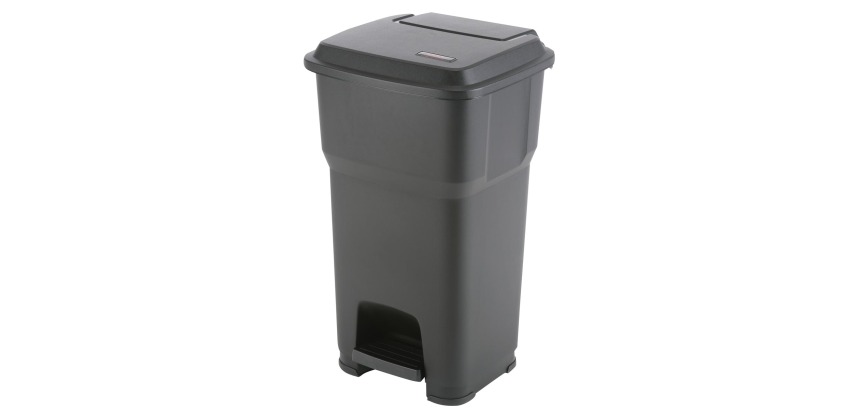 Vileda Hera 60 L pedal bin, black
