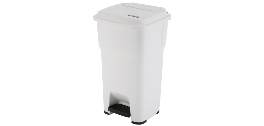 Vileda Hera pedal bin 60 l, white