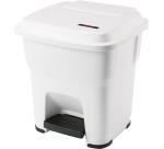 Vileda poubelle à pédale Hera 35 l, blanc