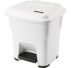 Vileda poubelle à pédale Hera 35 l, blanc