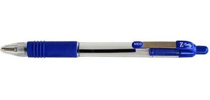 ZEBRA Z-grip ballpoint pen, 1 mm, blue