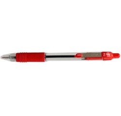 ZEBRA Z-grip balpen, 1 mm, rood